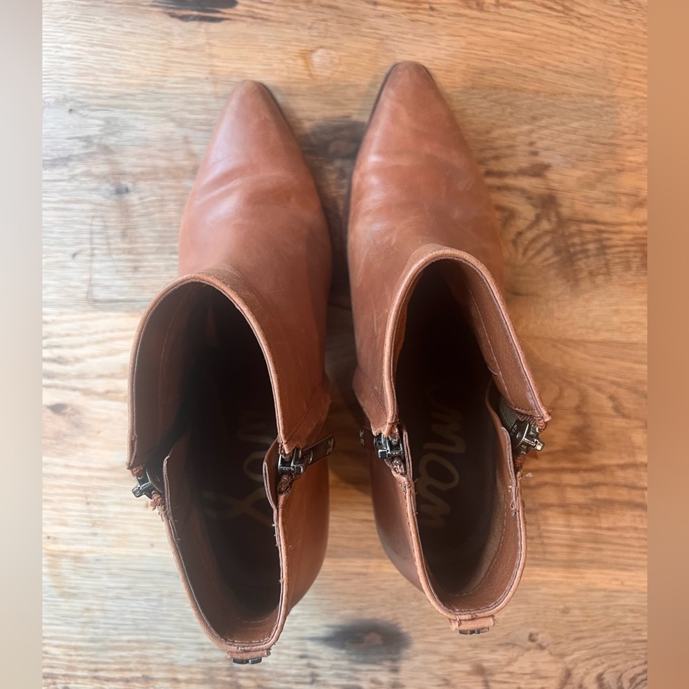 Sam Edelman Tan Ankle Booties - Picture 4 of 7